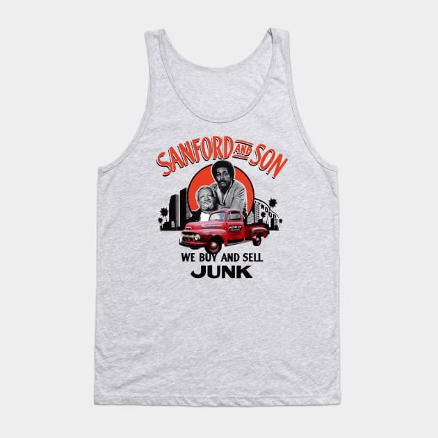 Sanford and Son Father and Son Duo Tank Top by Alema Art